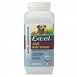 Tasty, chewable tablets provide the optimum balance of vitamins and minerals essential for active adult dogs.  Advanced time release formula for gradual release of vitamins and minerals, resulting in balanced supplement absorption.