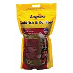 This Goldfish and Koi Pond food contains multi-vitamins and stabilized vitamin C. It is a complete balanced diet for all cold water fish. It will not cloud water and is extremely palatable. Choose Small, Medium or Large Pellets.
