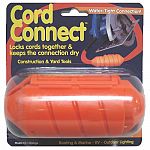 Locks cords together and keeps the connection dry. Professional quality for construction and yard tools, boating and marine, rv and outdoor lighting.