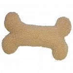 Jumbo fleece bone dog toy. 22 inches high.