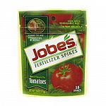 Feed your tomatoes for up to 8 weeks with these fertilizer spikes by Jobes. Helps to grow healthy and robust tomato plants. Easy to use and should be inserted into the ground to fertilize the roots. Designed not to wash away from the rain.