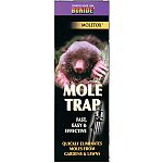 These easy-to-set traps may be used over and over, providing effective, economical mole control. Use Moletox Mole Trap to quickly eliminate moles from gardens and lawns without the use of poisons.
