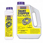 Naturally drive snakes from your yard or garden with Bonide Snake Stopper Snake Repellent. This biodegradable product may be used near your home, garden, patio, shed, woodpile, or anywhere snakes are a problem.