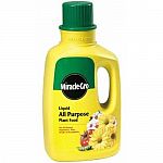 Feed and water your plants, houseplants, and vegetables at the same time with this liquid all purpose plant food. Just measure the amount you need with the cap and dilute with water. Use in a watering can for convenience. Each bottle is 32 oz.