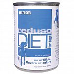 Feed according to the age, size and activity of your dog. Adult: feed 1 can per 15 lbs of body weight per day.   The Hi-Tor Reduso diet is specifically formulated for the dietary management of overweight or less active dogs.