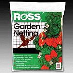 Garden netting with diamond aperture.  Protection for your lush fruit from pesky birds and other animals. A successful solution to prevent raccoons, skunks, and squirrels from digging in lawns is to cover the area with Ross Garden Netting.