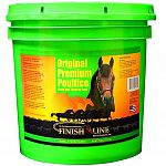 Finish Line s original poultice does a better job on a more serious situation of swelling and inflammation. Creamy smooth--it goes on easy and comes off easy. Draws heat and inflammation like no other poultice.