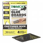 Tomcats glue boards capture mice without poison. The powerful adhesive holds rodents securely once they step onto the glue. Adhesive traps are ready to use and easy to dispose of. Place glue boards at 5-8 foot intervals in areas where mice will most like