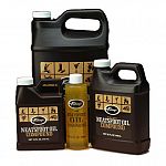 A combination of natural and synthetic oils used by saddle makers and boot makers to softe, preserve and waterproof smooth l.