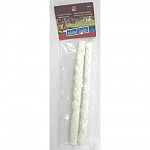 Fits most standard outdoor citronella torches. 8 inches long.