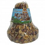 A mix of tree nuts and fruit to attract a variety of birds. No hulls, less mess.
