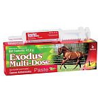 Aids in the removal and control of large strongyles, small strongyles, pinworms and large roundworms in horses. One full syringe will worm a 1200 pound horse. Apple flavored for exceptional palatability.