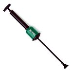 Spray Doc. Applies up to 1 lb. of dust. Will not dent or corrode. Better reaching with extra long tube with deflector. Fast working, large diameter pump. Extra large opening for easy fill and cleaning. Poly body