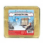 Feed year round.  Contains rendered beef suet, sunflower, millet, cracked corn, peanuts & cashews. Attracts a variety of birds and is a great source of energy.  Place suet seed cake into feeder and hang at least 5 feet off the ground.