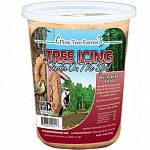 For use with tree icing feeder.  Spread Tree Icing on tree bark using the enclosed applicator or similar utensil. Tree Icing is a mix of seeds, peanut butter, rendered beef suet and other ingredients to attract a variety of birds.