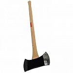 For chopping and splitting wood. Popular michigan pattern. 3 1/2 lb. drop-forged, tempered carbon steel head. 36 hickory handle.