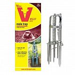  Eliminate Moles, Voles, Gophers & other similar size pests. A sure, sensitive, and effective spear plunger trap that harpoons the mole causing instant death. Six prong spears. 