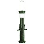 The Audubon Thistle Tube Feeder is a great addition to any bird feeding area. Durable construction features unique metal seed ports that intrigue birds - and birdwatchers, too. 15 inches x 3.5 inches
