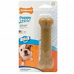 The Nylabone Flexible Puppy Bone is designed to help soothe your puppy s sore gums from teething and aid jaw development. This soft bone helps to keep your puppy busy, while helping to maintain a healthy mouth. Available in three sizes.