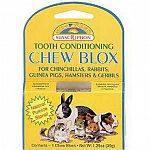 Great for chinchillas, rabbits, guinea pigs, hamsters and gerbils. This natural pumice block satisfies the desire to chew while keeping teeth healthy and strong.