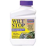 Wilt Stop creates a film which protects plants from drying out, drought, wind burn, sunscald, winter kill, transplant shock and salt damage. WILT STOP also extends life of cut flowers and Christmas trees.