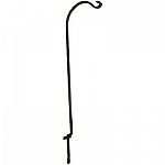 This fun fence and deck hook is perfect for displaying hanging plants on your fence or deck. Makes your deck or fence even more attractive. Made to be durable and long lasting and has a black powder coat finish.