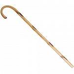 Hardwood cane imprinted with the bradley caldwell logo. Sturdy design will hold up under demanding conditions.