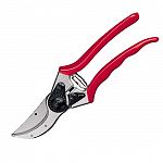 Appreciated by professional pruners for its strength. Handles with rubber shock absorber and cushion to protect the wrist, toothed centre-nut for aligning the cutting and anvil blades easily and precisely for a clean, accurate cut. 8.5 inches