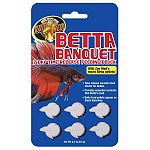 Time release vacation food blocks for bettas. Provides essential nutrients that bettas need. Betta food pellets appear as block dissolves.
