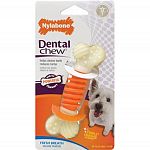 The multi textured design of the new Pro Action Dental Device provides both dental stimulation and helps satisfy a dog's natural urge to chew while reducing tartar and massaging gums! Choose small, medium or large.