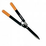 Hedge Shears from Fiskars featuring PowerGear cutting action and PTFE coated blade. Hardened stainless steel blades and Nyglass handles for strength and light weight