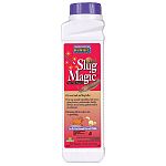 Patented, all weather formula makes slugs disappear! Biodegradable and safe for use around pets and wildlife, worms & beneficials. Slug Magic can be used in fruit and vegetable gardens up to the day of harvest.
