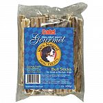 Bull sticks for small to medium dogs made from delicious Bull pizzle. If your dog loves meat, these are a perfect treat.