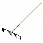 Used for tough landscaping projects where strength is needed. These rakes are ideal for moving, leveling and grading soil. They’re also excellent for raking and leveling gravel and other coarse material.