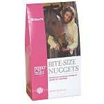 Available in convenient 5 lb bags, Bite-Sized Nuggets are an incredible value! Apple & Peppermint are also available in a great 1lb. trial size! Try some today! Your horse will thank you.