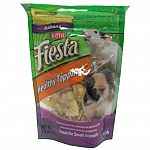 Fiesta healthy toppings for small animals.  Choose from three different flavors. Small Pets love the taste and you will love the nutritional value.