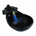 Heavy duty cast iron cattle and automatic horse water bowl with Super Flow valve and Nylon frost plug protection. Non-syphoning. 3/4 inch water line entry either top or bottom. Includes 1.25 - 1.5 inch U-clamp. Shipped with 22 litres/min valve #SF2002