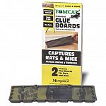 Tomcats glue boards capture rats without poison. The powerful adhesive holds rodents securely once they step onto the glue. Adhesive traps are ready to use and easy to dispose of.