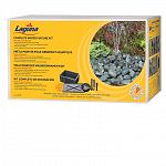 Add some interest to your yard or garden area with this beautiful Water Fountain Kit by Laguna. Easy to set up and instantly adds a soothing water feature to your yard. Simple maintenance. Kit includes 3-tiered and bell-shaped fountain heads and more!