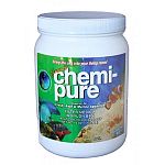 Adds ferric oxide to the original chemi-pure formula to also remove phosphates and silicates. The only complete choice for filtering any kind of aquarium.