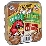 The Peanut Delight Suet Dough is a great treat for all types of wild birds. Made of peanuts and other ingredients, your backyard birds will keep coming back for more! No melt suet is nutritionally balanced for year round feeding in all types of weath