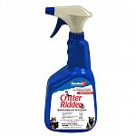 Repels Skunks, Groundhogs, Dogs, Cats, Squirrels and Raccoons. One application last up to 30 days! Ideal for Multi-Surface application (apply directly to garbage bags and plants). Repels by Odor and Taste.