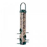 Garden Song Classic Bird Feeder is a classic bird feeder that is sure to attract a variety of birds to your yard. Molded tube is designed to be durable and has six feeding stations with comfortable perches that encourage birds to stay longer.
