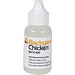 Safe, effective liquid sanitizer designed for the control of microorganisms in water. Helps reduce water-borne pathogens that can cause disease and harm for all ages of poultry and waterfowl. Comes in a convenient, easy-to-use bottle.