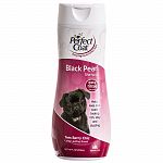 Perfect Coat Black Pearl Shampoo & Conditioner provides the extra care that dark dogs deserve. Pearlescent brighteners enhance dog's natural color and give sheen to the coat. Gentle aloe and moisturizers have been added to condition.