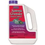 Ready-to-use granules. Water-in after application. Provides 8 weeks of protection from: birch leaf minor, scale, whitefly, adelgids, borers and other insects. Systemic-action give total plant protection.