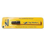 Use this pen to write on blank ear Z-Tags information regarding your animal. Ink is made to penetrate into the urethene plastic to be long lasting. When writing on the tag, apply even pressure to keep ink flowing evenly.
