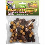 Blueberry, cranberry and sweet potato coated peanuts are great for parrots, cockatoos, and macaws. A great training reward treat, rich in antioxidants. Hand feed or mix into the daily diet as a very special meal.
