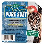 The Heath Natural Pure Suet offers a quick source of high energy for your backyard birds, which have a very high metabolism. Suet is a high-energy formulation of animal fat that is traditionally used to attract birds that do not normally come.