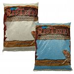 A premium substrate ideal for desert dwelling reptiles such as lizards, snakes, tortoises and hermit crabs. Premium calcium carbonate sand that is designed to reduce impaction problems common among reptiles housed on other substrate. Safe for use with hea